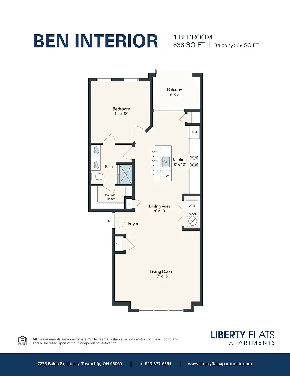 Floor plan Ben