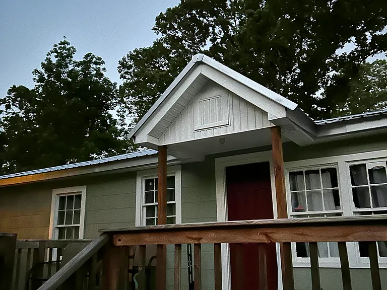Back deck patio