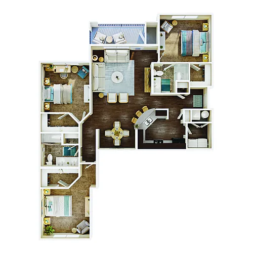 Floor plan The Pinnacle