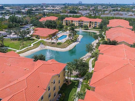 Aerial view of complex