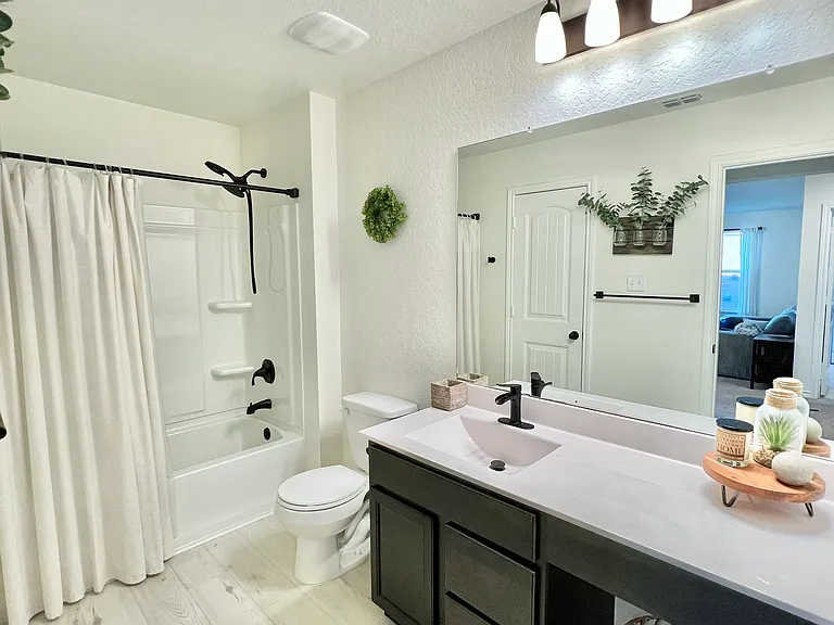 Second Floor Guest Bathroom with Tub