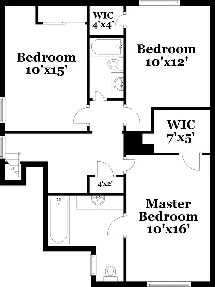 3 bed, 2.5 bath, 1525 sqft, $2,055 — Photo 2