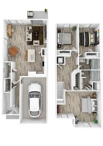 Floor plan Chapin Townhome