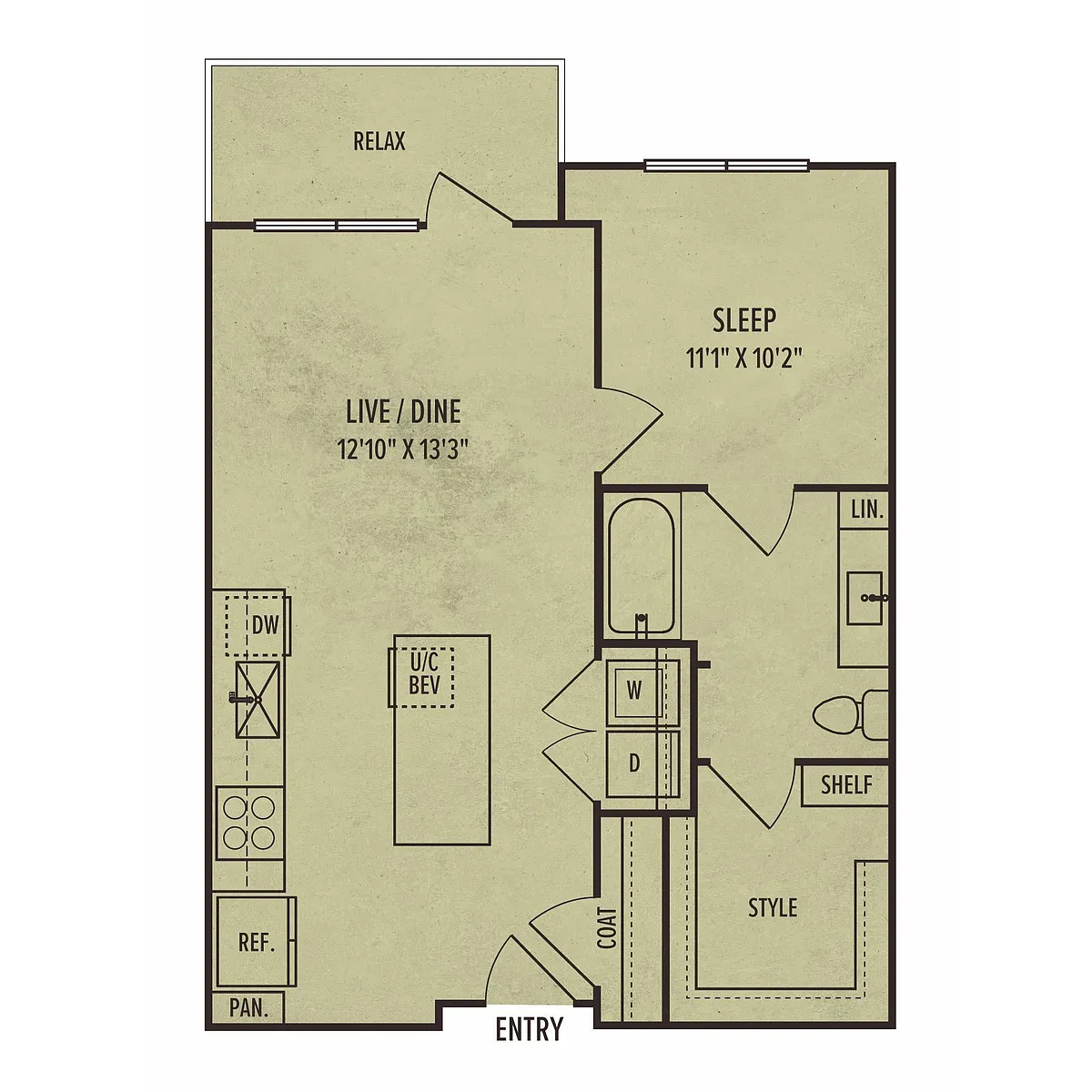 Floor plan 1D