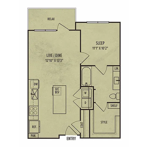 Floor plan 1D