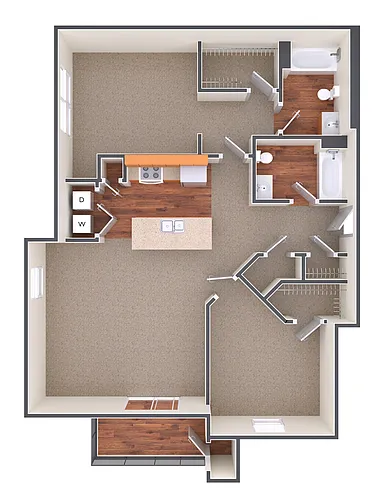 Floor plan The Melody