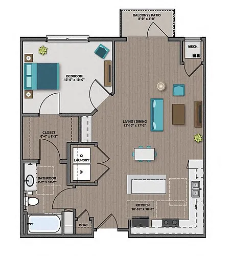 Floor plan BELL