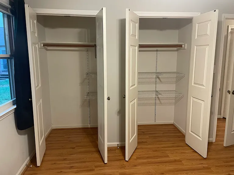 Bedroom 2 - closets