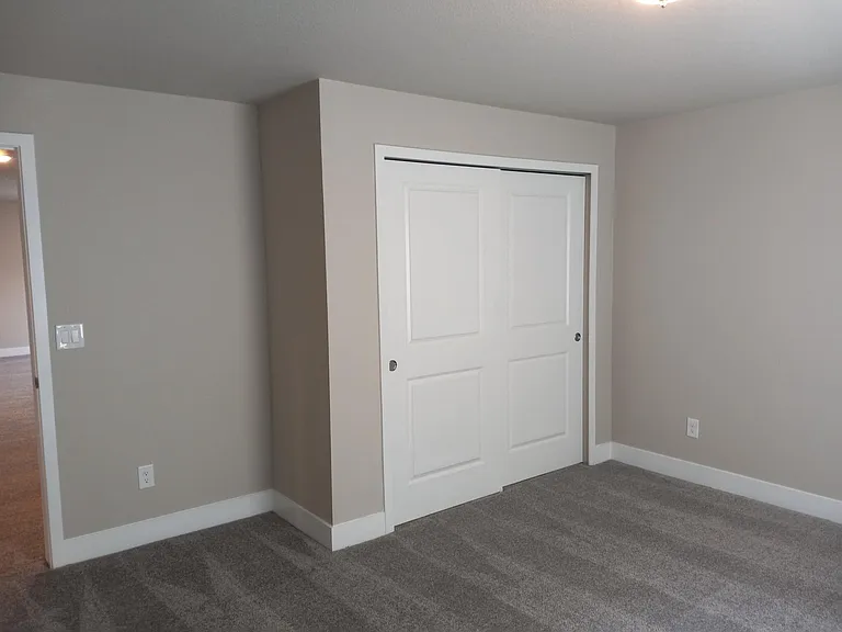 Bedroom 3 closet, door