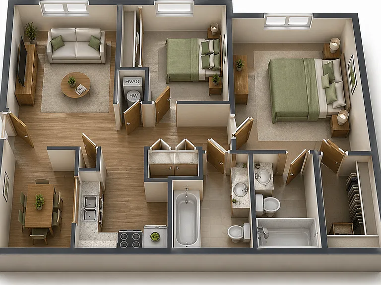 Meadow View Apartments and Townhomes — Photo 49