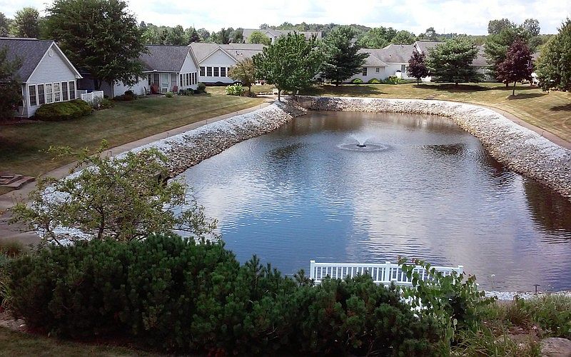View from bedrooms,dining room and walkout basement.