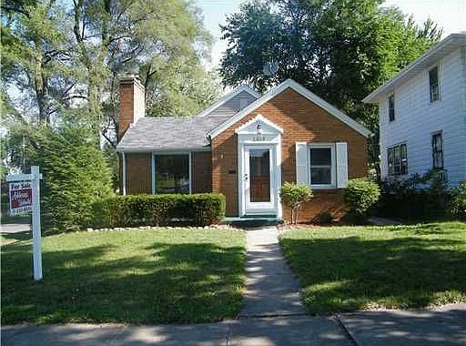 Front exterior of brick  home.