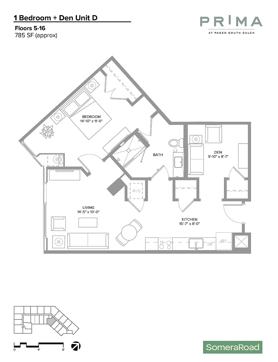 Floor plan 1DD
