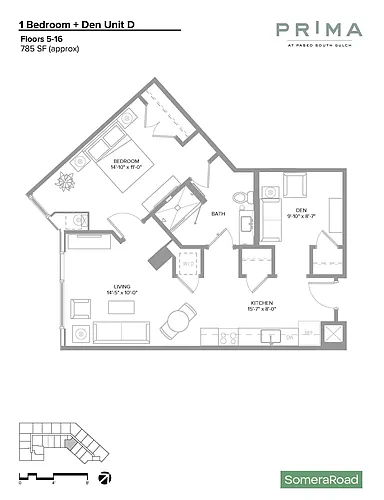 Floor plan 1DD
