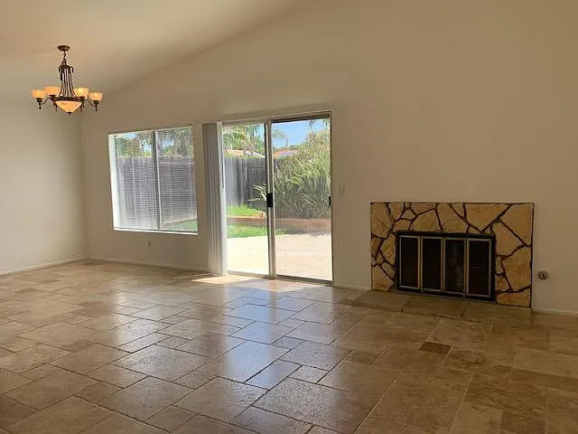 Separate dining area