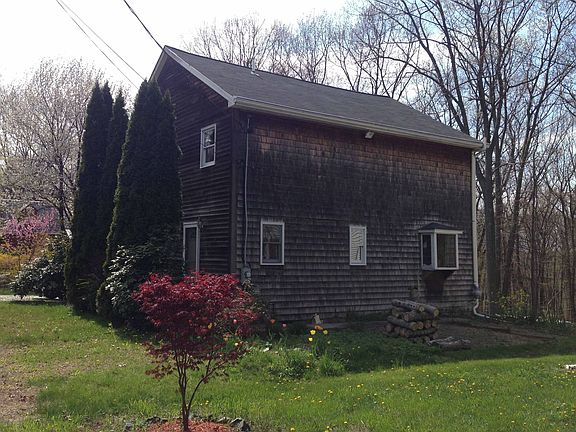 North side of house