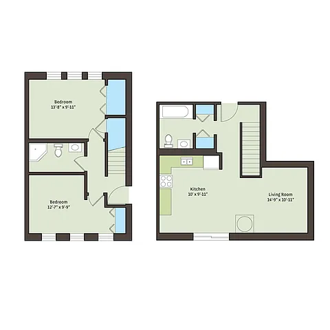 Floor plan crter2bd