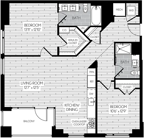 Floor plan B03