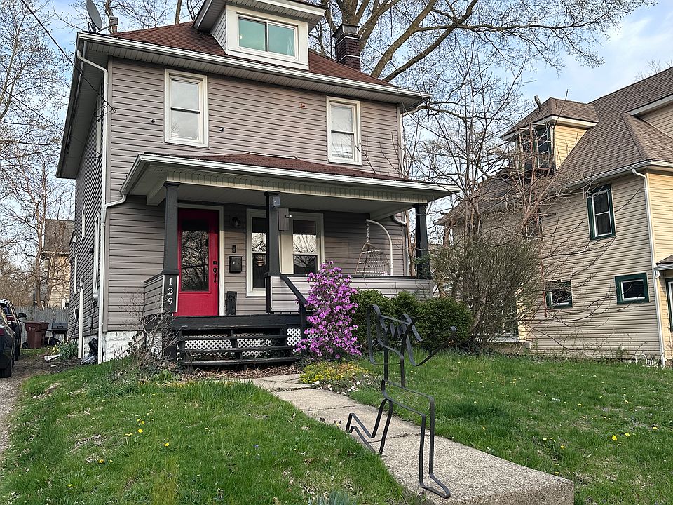 Front Porch _ A welcoming entry with space to sit and enjoy the neighborhood.