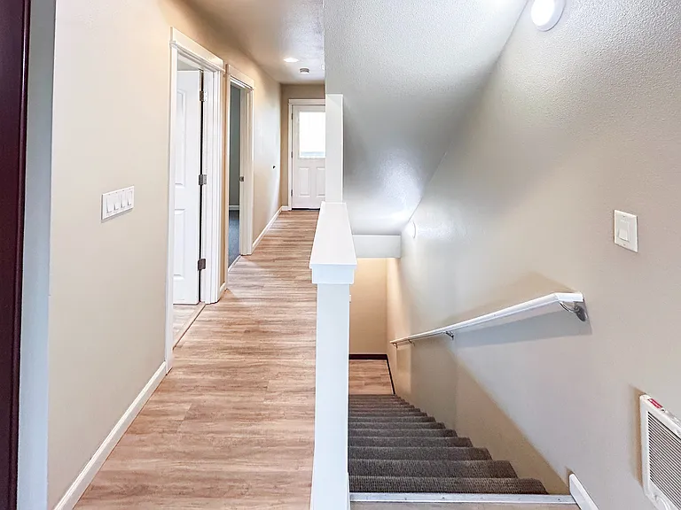Staircase to third floor