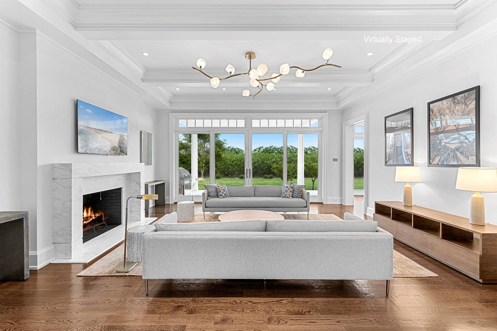  One of 3 Living rooms