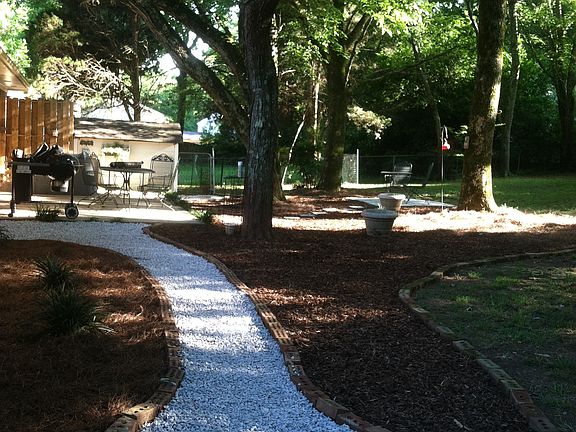 Back yard - landscaping
