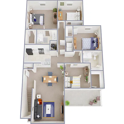 Floor plan The Spruce