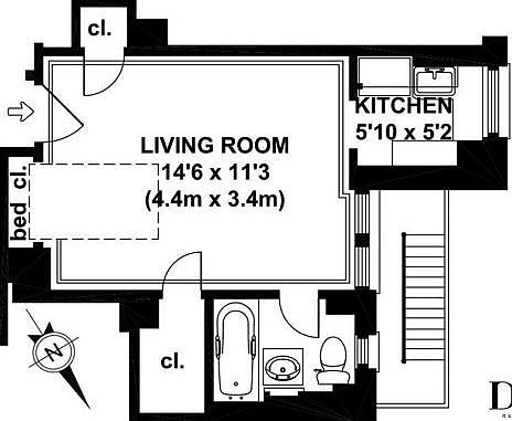 2nd image of 304 E 41st St #B303