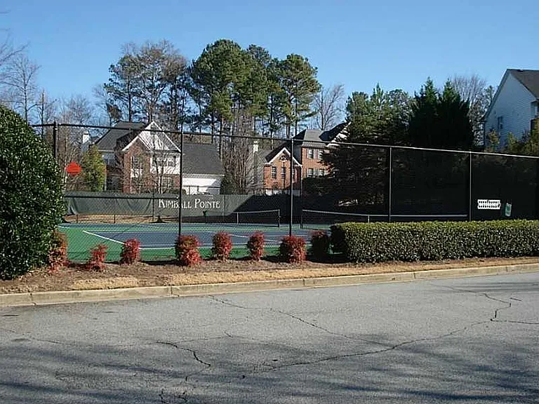 Tennis - across the street