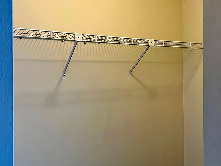 large 2nd bedroom closet
