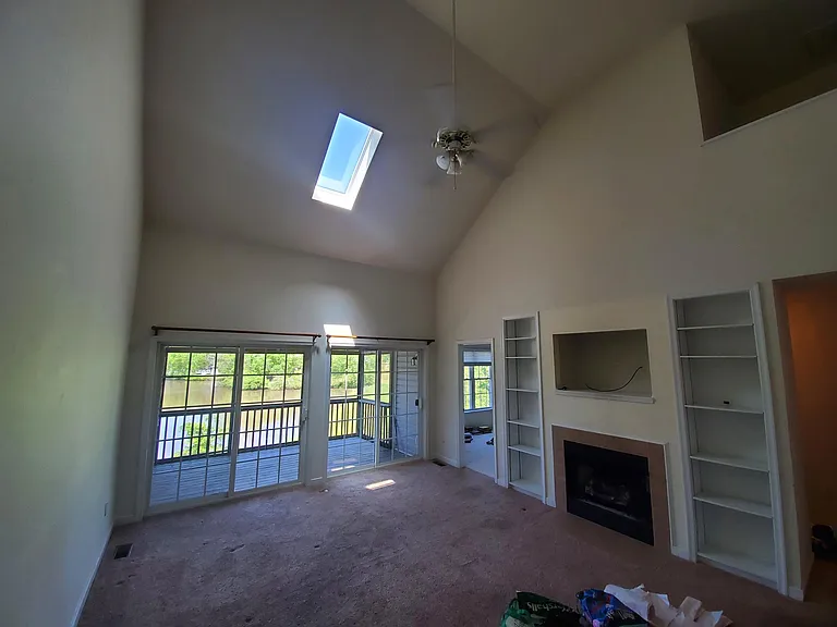 Amazing 2 story living room.