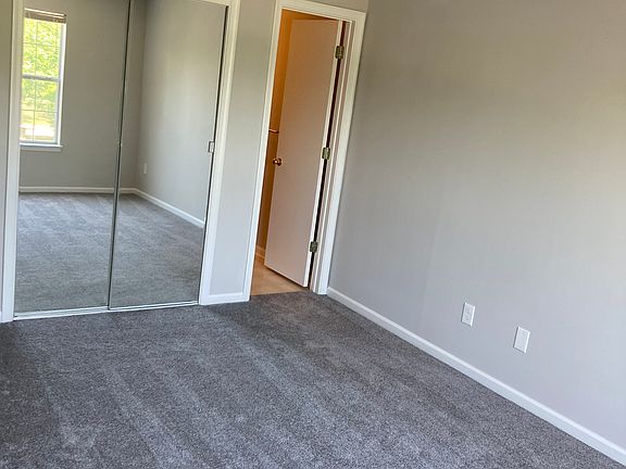 Bedroom (closet behind mirrored doors)