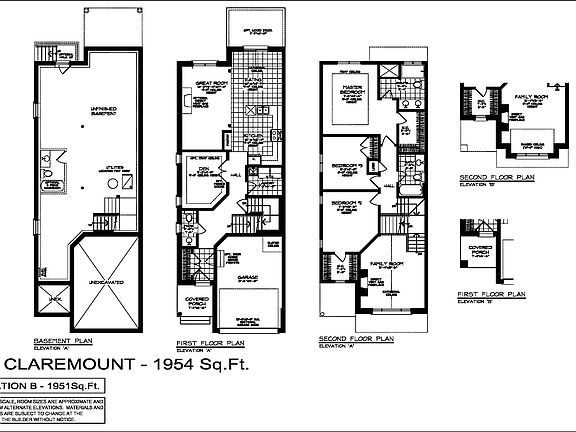 Claremount Floorplan