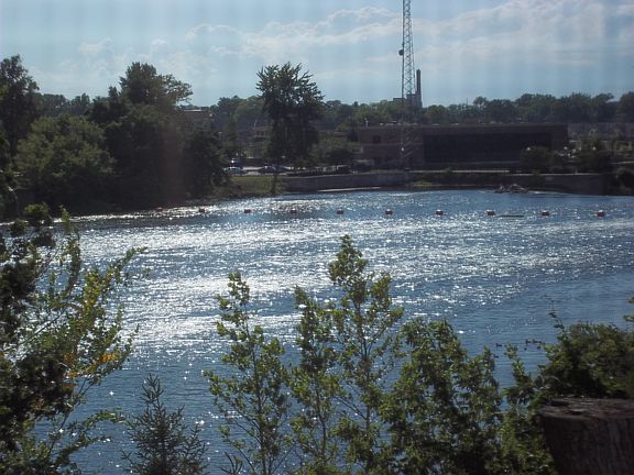 View from upstairs master