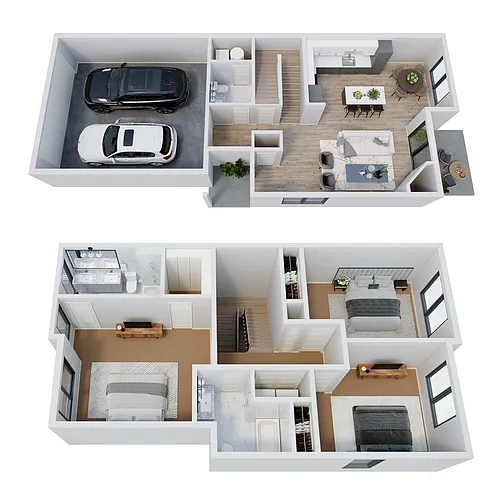 Floor plan 3 Bedroom