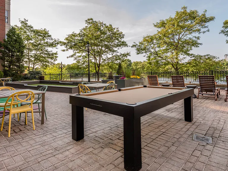 Riverdeck Terrace with Games and Lounge Space