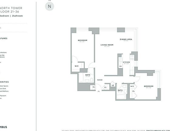 2nd image of 1 Columbus Pl APT N36b