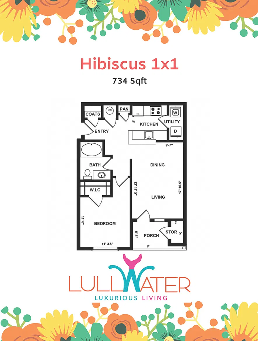 Floor plan Hibiscus