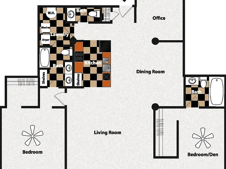 East 8 Lofts floorplan