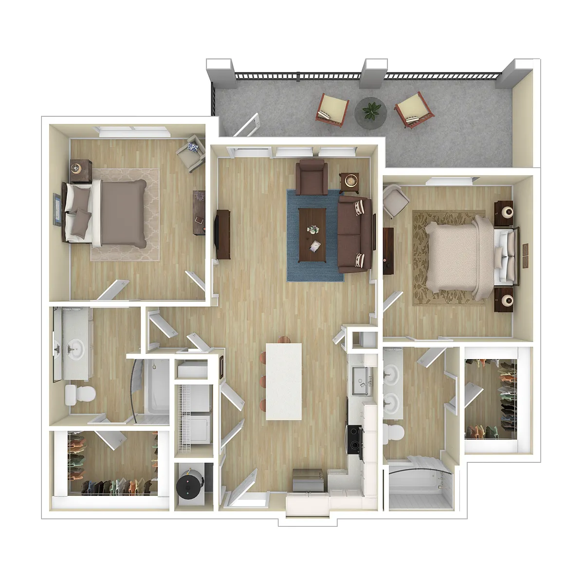 Floor plan Corona