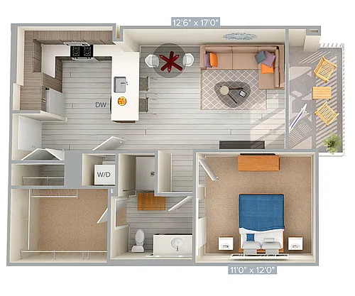 Floor plan A5-761