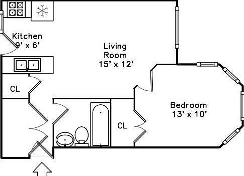 2nd image of 850 W Newport Ave #2