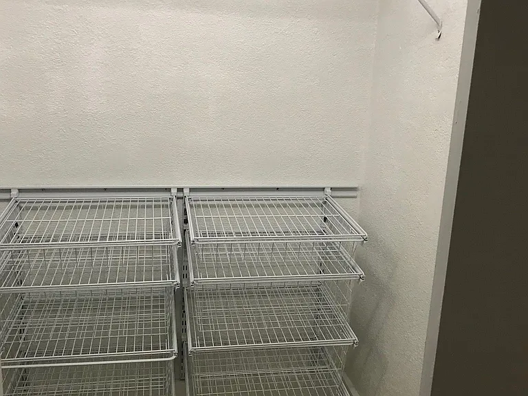 Walk In Closet w/ slide out drawers