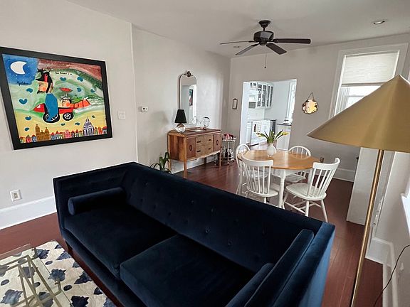family room and dining room