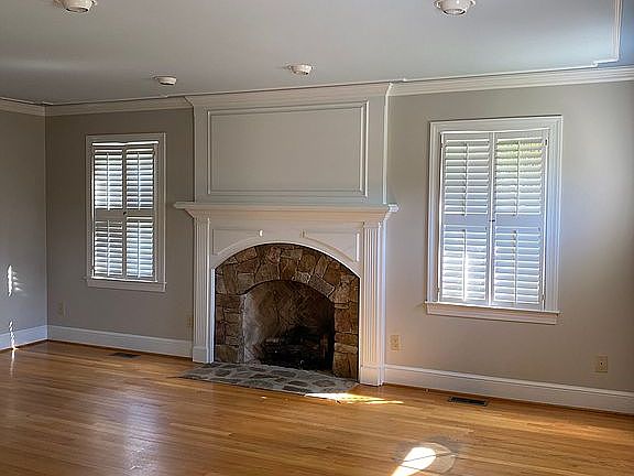 Stone Fireplace