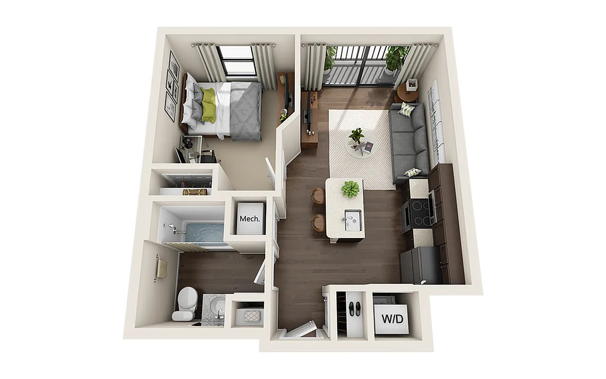 Floor plan Sophisticate SMART - A180