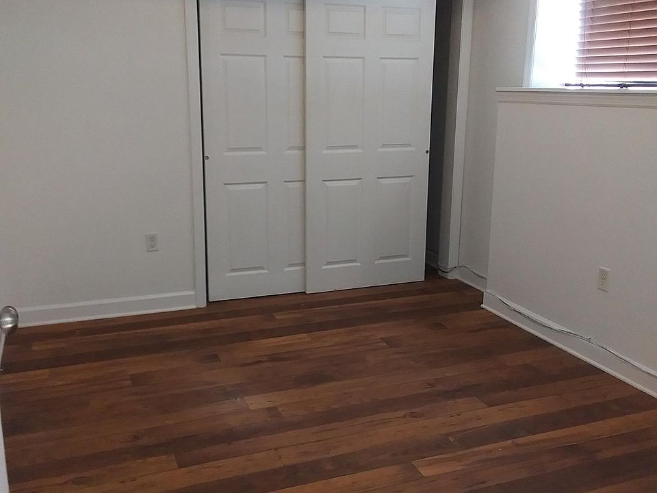 Large closet in bedroom.