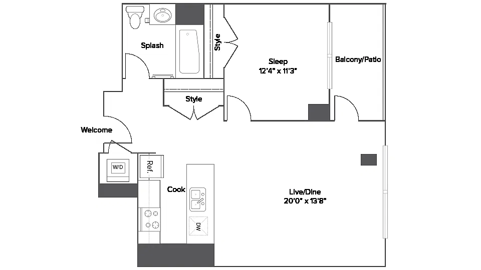 Floor plan A17T