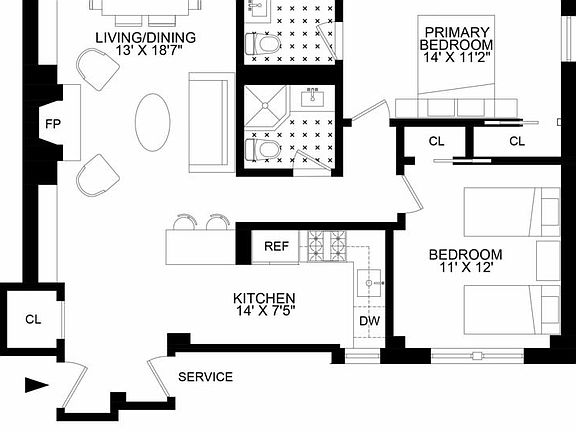 2nd image of 444 E 57th St APT 15B