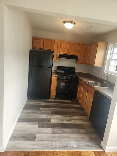 Floor plan 1 bed with washer and dryer